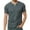 Dark Gray, variant on ZCFZJW Mens Casual T-Shirts Loose Regular Fit Summer Short Sleeve Solid Color V Neck Workout Gym Tees Shirt Trendy Athletic Pullover Tshirt Tops Dark Gray L