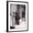 Black Frame, variant on Art.com Christian Dior's Successor Yves Saint Laurent Standing Alone After Attending Dior's Funeral Photographic Print by Loomis Dean, 24" x 32"
