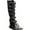 Black, variant on Mens Black Tall Roman Warrior Halloween Sandals Large Size 12-13