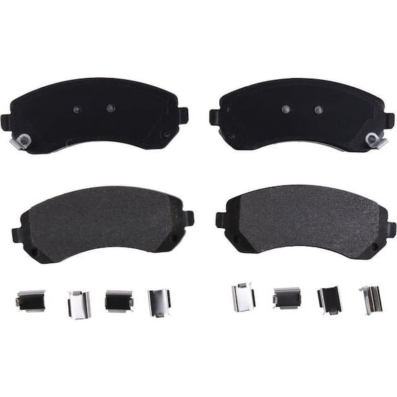 Front Brake Pad Set - Compatible with 2001 - 2005 Pontiac Aztek 2002 2003 2004