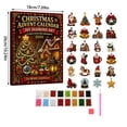 thumbnail image 3 of ZENVIVE Diamond Art Advent Calendar 2026, 24 Pcs DIY Christmas Decor Kit, Enjoy Family Christmas Craft Time, Create Shiny Hanging Ornaments, Holiday Home Decoration, Fun Family Handmade Kit, 3 of 7