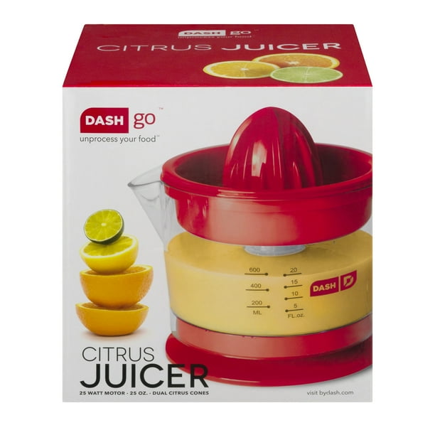 Dash Go Rapid Red Citrus Hand Juicer