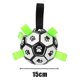 thumbnail image 1 of Leather Football For Dog Toys Pets Game Puppy large Dogs Outdoor Training, 1 of 5