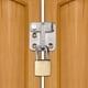 thumbnail image 4 of 1 par (2 uds) pestillo de puerta de acero inoxidable cerrojo de candado derecho e izquierdo cerradura de puerta para ventanas de inodoro muebles cerradura de puerta para mascotas, 4 of 5