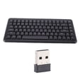 thumbnail image 2 of Teclado Inalámbrico Con Receptor 2.4G 75% Compacto 84 Teclas Teclado Con Interruptor De Tijera Silencioso Teclas Silenciosas Amplia Compatibilidad Para PC De Escritorio, 2 of 7