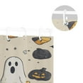 thumbnail image 5 of Yayeee Shower Curtain with Hooks 72"x72" Waterproof Fabric Bathroom Hanging Decor, Halloween Black Pumpkins, 5 of 5