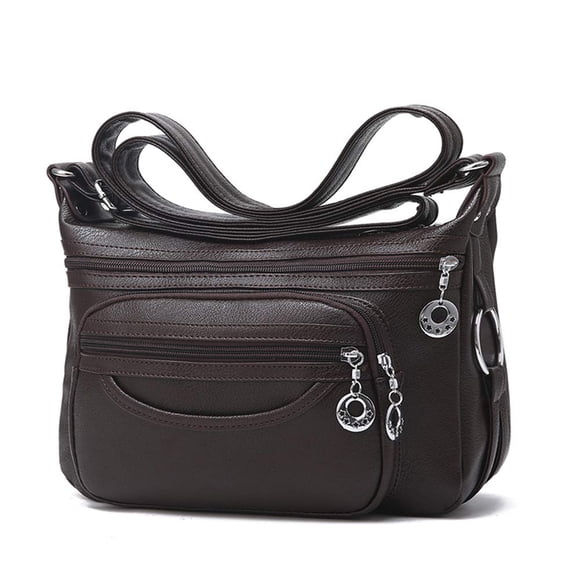 Bandolera MINTEGRA para mujer, de piel, impermeable