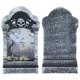 thumbnail image 4 of Lámpara de barra luz de Halloween con forma de piedra sepulcral duradera de PVC para barra para hotel para iglesia Amonsee Otros, 4 of 8