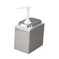thumbnail image 2 of Botella con bomba para , dispensador de , bomba de un solo cabezal, herramienta para dispensar condimentos Dispensador con bomba para condim 25 l con caja exterior, 2 of 8
