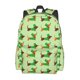 thumbnail image 2 of Disketp dogs St Patrick's Day Mochila Escolar de Gran Capacidad y Peso Ligero, Mochila de Viaje Ideal para Escuela, Trabajo y Uso Diario, Cómoda y con Estilo, 2 of 8