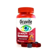 Ocuvite Adult Gummies, Protects Eye Health, Mixed Fruit Flavor, Dietary Supplement, 60 ct