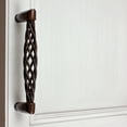 thumbnail image 5 of GlideRite 5 in. Center Classic Twisted Birdcage Pulls Solid Steel Cabinet Handle, Oil Rubbed Bronze, Pack of 10, 5 of 5