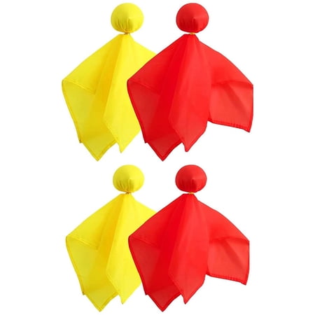 4 Pieces Football Penalty Flag Football Challenge Flags Tossing ...