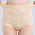 thumbnail image 5 of Tummy Controls Shapewear Panties Butt Lifters Women High Waist Body Shaper Underwear Slimming Girdle Shaping Briefs Rice grey XXL, 5 of 5