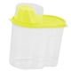 thumbnail image 2 of Yuarrent Tarro sellado con tapa Dispensador de almacenamiento de alimentos Contenedor PP Cocina Arroz Cereal Frijol Caja de conservación, 1.9L, Amarillo Type2 NO2 Yuarrent HA002828-04, 2 of 6