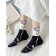 thumbnail image 5 of Cute Cotton Socks for Women and Girls - Novelty Ankle Athletics Sock, 5 of 18