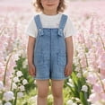 thumbnail image 2 of Easter Outfit Boys Casual Sleeveless Denim Jumpsuit Bunny Overalls Dress up Party Outfit 8-9 Years Clothes Boys, 2 of 4