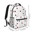 thumbnail image 2 of Disketp Ladybugs Flying On Dotted Route Mochila Estampada para Hombre y Mujer – Mochila Ligera Clásica con Múltiples Bolsillos para Universidad, Trabajo y Viajes-One Size, 2 of 5