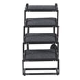 thumbnail image 1 of KFFKFF Dog Stairs for Car, 4 Steps Extra Wide Foldable Dog Ramp for Large Dogs with Non-Slip Rug Surface, Portable Lightweight Pet Ladder, Support up to 200 lbs, 1 of 9