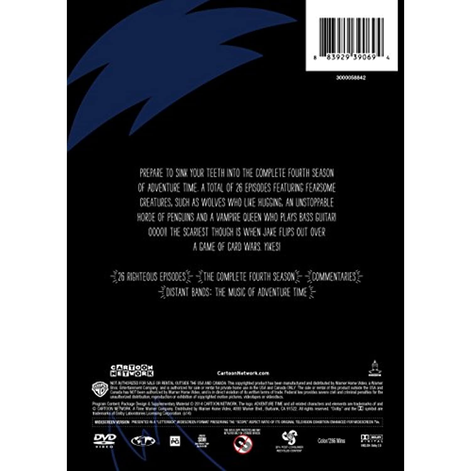 Cartoon Network: Adventure Time - The Complete Fourth Season