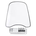 thumbnail image 1 of Clear Windshield Windscreen Deflector For Motorcycle Motorbike Scooter Windproof, 1 of 8