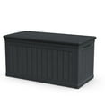 thumbnail image 5 of DIANJIE 230 Gallon Large Storage XXL Deck Box for Patio Furniture Outdoor Cushions Garden Tools and Sports Pools Equipment Waterproof Resin Lockable Black, 5 of 10