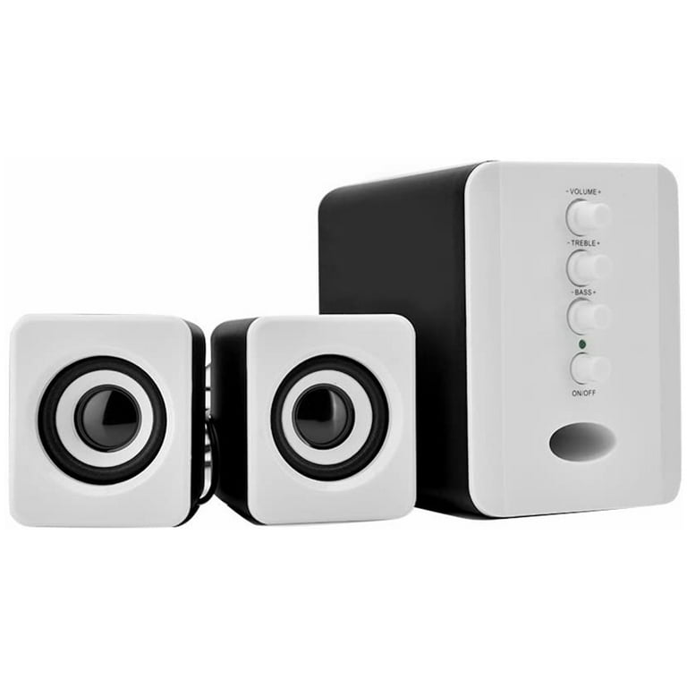 Mini USB 2.1 Wired Combination Speaker Bass Music Subwoofer for