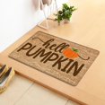 thumbnail image 3 of GUOOL 16x24 Inch Halloween Door Mat Pumpkin Welcome Front Door Decorations Hallway Mat 34, 3 of 9
