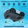 thumbnail image 3 of Cordless Robotic Pool Cleaner for Above Ground Pools – 130 Min Runtime, Self-Parking Automatic Pool Vacuum, Lightweight Portable Design, 3 of 7