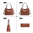 thumbnail image 5 of FALAN MULE Tote Bags for Women Crossbody Purse and Handbags Ladies Top Handle Satchel Shoulder Bags, 5 of 6