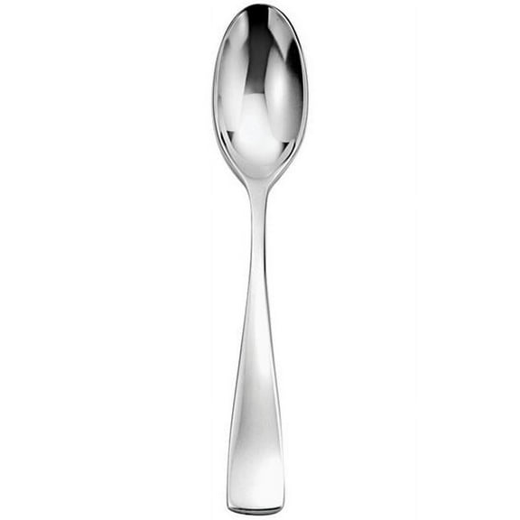Oneida T672SDEF 7.5 in. Reflections Stainless Steel Extra Weight Oval Bowl Soup & Dessert Spoon  Silver