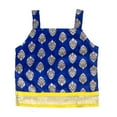 thumbnail image 3 of Chandrakala Kids Lehenga Choli Set for Girls Indian Traditional Party Wear Dress Skirt Tops-1.5-3 Years, Blue-Gold (KL101BLU2), 3 of 4