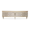 thumbnail image 2 of Michael Amini St. Charles Media Cabinet - Dove Gray, 2 of 15