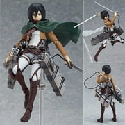 The Static Figure MikasaAckerman Doll, From The Comic "Attack On The Giant" Is High And Made Of PVC Material. Is Suitable For Pla