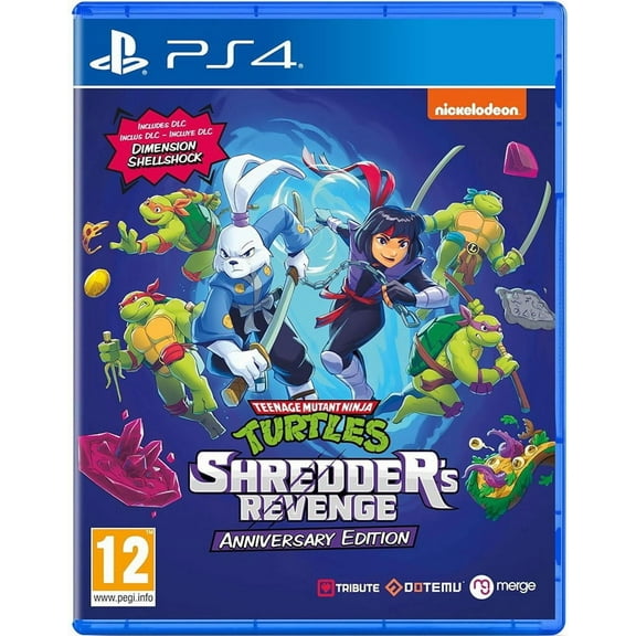 Teenage Mutant Ninja Turtles: Shredders Revenge - Anniversary Edition (Playstation 4)