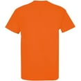 thumbnail image 3 of The Gildan Adult Ultra Cotton 6 oz Long Sleeve Pocket T-Shirt - SAFETY ORANGE - 4XL, 3 of 4