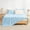 Glacier Blue, variant on ROSEKIND 2.0 Q-Max Ultra Cooling Blanket, Upgraded Cold-to-the-Touch Ice Fabric Summer Blanket, Breathable Spandex Blend Quilt for Extreme Hot Sleepers and Night Sweats, 60"x90", Arctic Mist