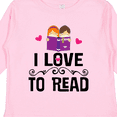 thumbnail image 4 of Inktastic I Love to Read Girls Long Sleeve Toddler T-Shirt, 4 of 5