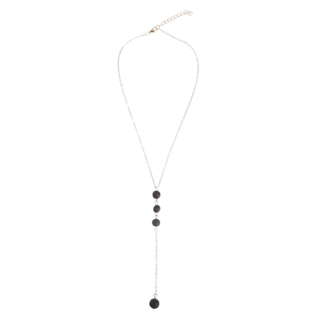 MasteelfCA 1 Pce Collier Pendentif en Pierre Volcanique Collier Créatif pour Fille Décoration de Vêtements