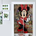 thumbnail image 3 of Cortina de puerta de Minnie Mouse, cortina opaca para puerta de 34 x 57 pulgadas, cortina divisoria de privacidad para decoración del hogar, dormitorio, cocina, 2 paneles, 3 of 6