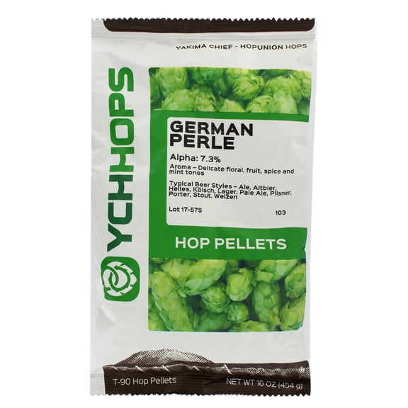 German Perle, One - 1 Pound Package Of Hop Pellets