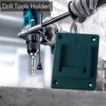 thumbnail image 2 of Soporte de base para herramientas, 5 paquetes, Compatible con soporte para herramientas de taladro de 18v, colgador (lote de 5, como se muestra), 2 of 5