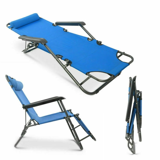 Outdoor Folding Reclining Beach Sun Patio Chaise Lounge Chair Pool Lawn Lounger Com Sun Patio Chaise Lounge Chair Pool, Chaise Lounge Outdoor Foldable Chair