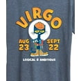 thumbnail image 3 of Pete The Cat - Virgo  - Women's Short Sleeve Graphic T-Shirt, 3 of 6