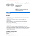 thumbnail image 2 of Front Brake Rotor Set - Compatible with 1997 BMW 850Ci, 2 of 2