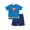 Superman blue, variant on DC Comics Justice League Superman Big Boys T-Shirt and Mesh Shorts Outfit Set Toddler to Big Kid