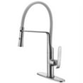 thumbnail image 2 of Accent Single Handle Pull-Down Sprayer Kitchen Faucet in Polished Chrome, 2 of 16