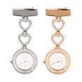 thumbnail image 2 of Reloj con Pin de Solapa para Enfermera, Reloj Fob con Clip, Reloj de Cuarzo Colgante con Diamantes y Reloj con corazón, Reloj de Bolsillo Chian Doctor para Enfermeras, médicos, Hombres y Mujeres, 2 of 8