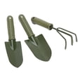 thumbnail image 4 of Juego de Herramientas de Jardinería Pala Rastrillo Trasplantador Kit Completo Hierro Ergonómico Antideslizante Diseño Sencillo Adecuado para Jardinerí, 4 of 8