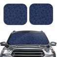 thumbnail image 2 of Wukai Tennis Racket Car Front Windshield Sun Shade,Sun Visor Shield Block Automotive Interior Protector Blocks UV Rays-Large, 2 of 6